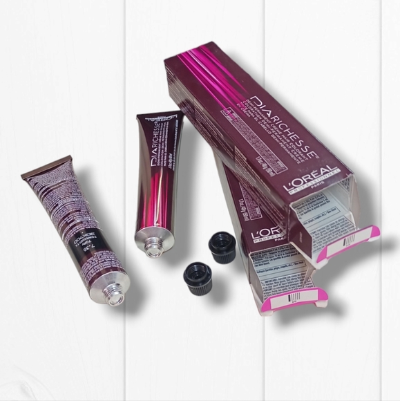 L'Oreal Professionnel DIARichesse 2 Tubes Ammonia-Free 7.35/7GRV Terracotta - Picture 12 of 16